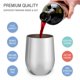 thumbnail image 3 of CHILLOUT LIFE - Juego de 2 vasos de vino de acero inoxidable de 12 oz - Copas de vino aisladas al vacío de doble pared con tapas y pajitas para café, vino, cócteles (acero inoxidable) CHILLOUT LIFE CHILLOUT LIFE Vaso 2 x 12 oz, 3 of 5