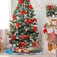 thumbnail image 4 of FMSHPON Sea Turtle Xmas Christmas Tree Skirt Stand Mat for Holiday Party Decoration Indoor Outdoor 48 inches, 4 of 6
