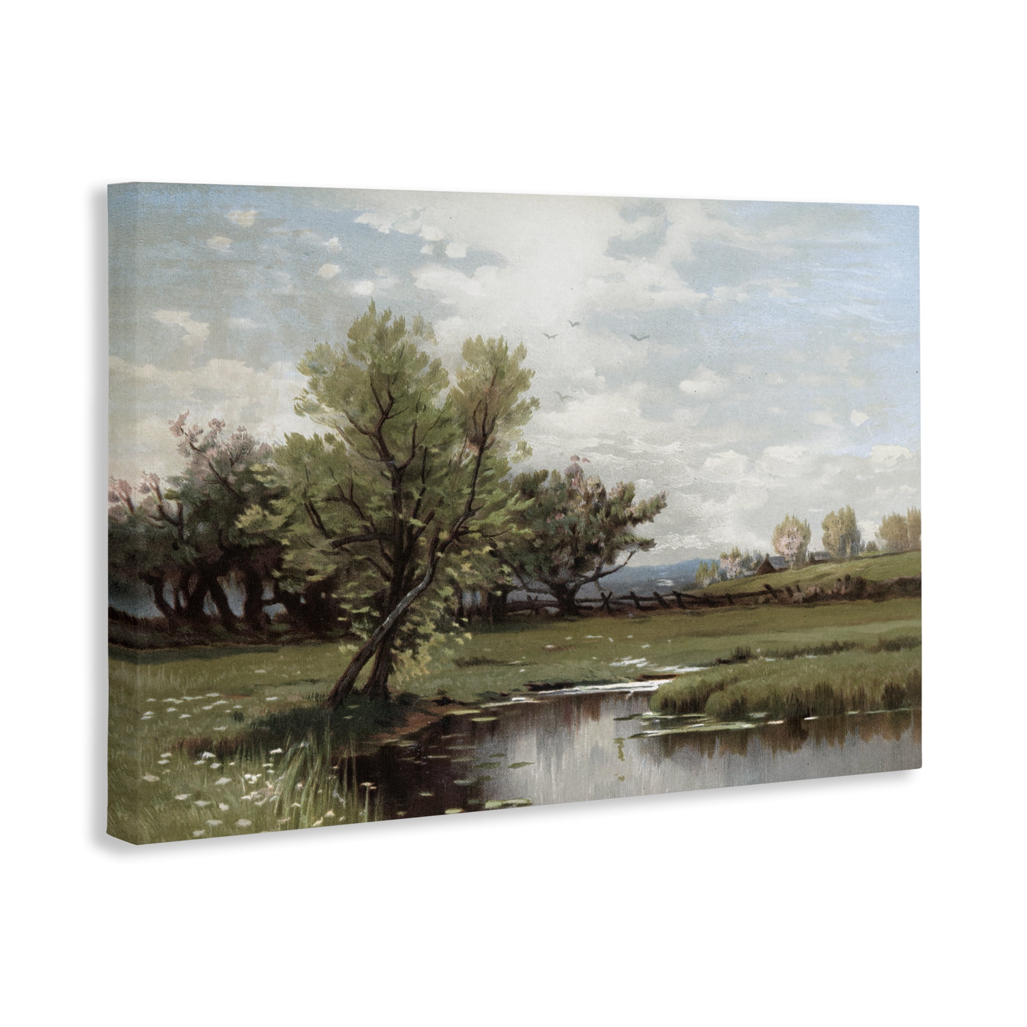 Stupell Industries Ecstatic Spring Landscape Canvas Wall Art, design by Lula Bijoux & co.