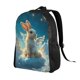 thumbnail image 2 of Easygdp Cute Angel Winged Rabbit Mochila Versátil y Elegante: Comodidad, Almacenaje y Durabilidad para la Universidad, Trabajo, Viajes y Uso Diario, 2 of 8