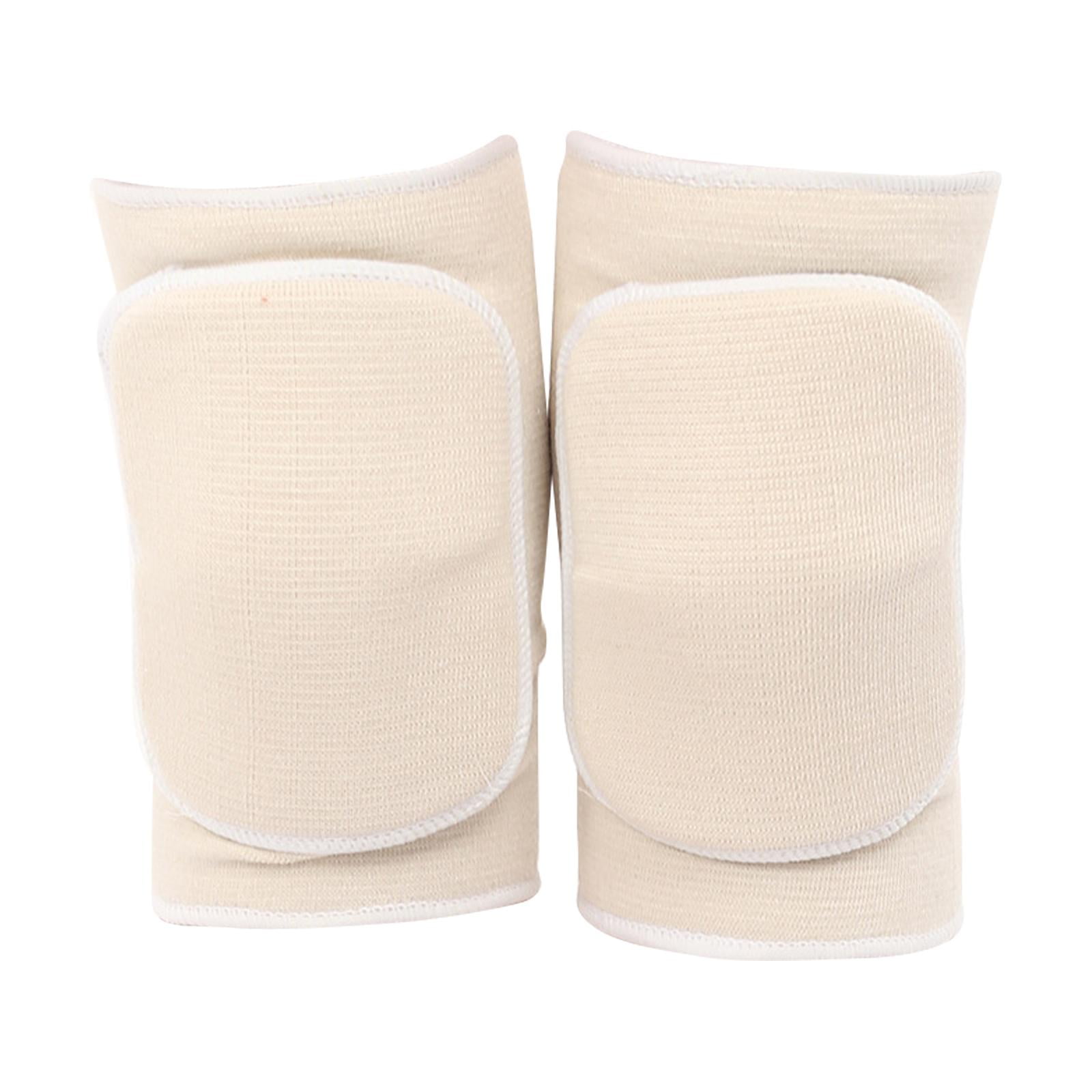 funtasica 3X Protective Knee Pads Pro Thick Sponge Avoidance Kneeling Kneepad White