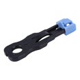 thumbnail image 4 of 400 Pcs Blue RJ45 Port Ethernet LAN Hub Anti Dust Cover Plug Cap Blockout Protector with Proprietary Lock and Key, 4 of 5