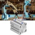thumbnail image 4 of Pneumatic Cylinder, Light Weight Air Cylinder Practical To Use Aluminum Material Professional Design  For Manipulators SDA25x30, 4 of 8