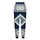 thumbnail image 5 of Pantalones de túnica de cintura elástica con estampado informal a la moda para mujer Pompotops ulkah940316, 5 of 5