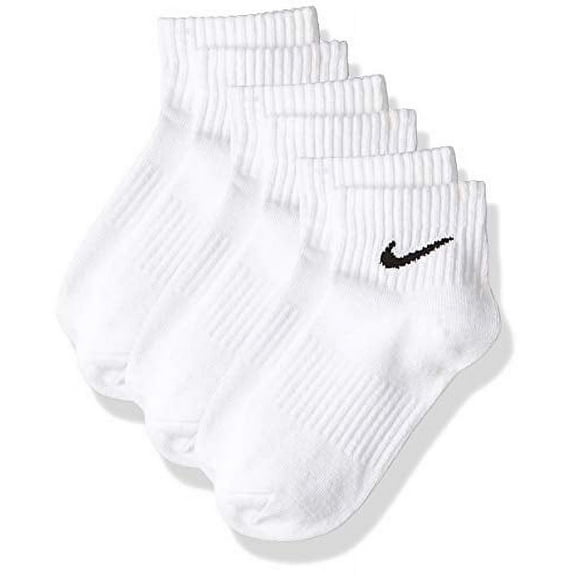 Nike Everyday Ankle Training Socks 3 Pair L 8-12 SX7677-100