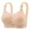 Beige, variant on FAHXNVB Floral Lace Bras for Women Wireless Full Coverage No Underwire Push Up Everyday Bras Comfortable Supportive Thin Padded Bralette