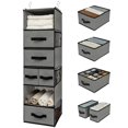 thumbnail image 1 of Organizador de armario colgante GRANNY SAYS con 6 estantes y 5 cajones, color gris, 1 of 7