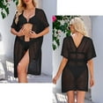 thumbnail image 5 of Huowey Women Swimwear Mid Length Sleeve Pullover Plus Size Viscose Women Dress For Prayer Brazilian Beachwear Honeymoon Cruise Trendy Wear, 5 of 6