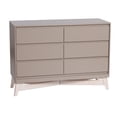 thumbnail image 3 of Little Seeds Pala Kids 6-Drawer Dresser, Taupe/Whitewash, 3 of 18