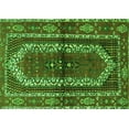 thumbnail image 1 of Ahgly Company Indoor Rectangle Persian Green Traditional Area Rugs, 3' x 5', 1 of 1