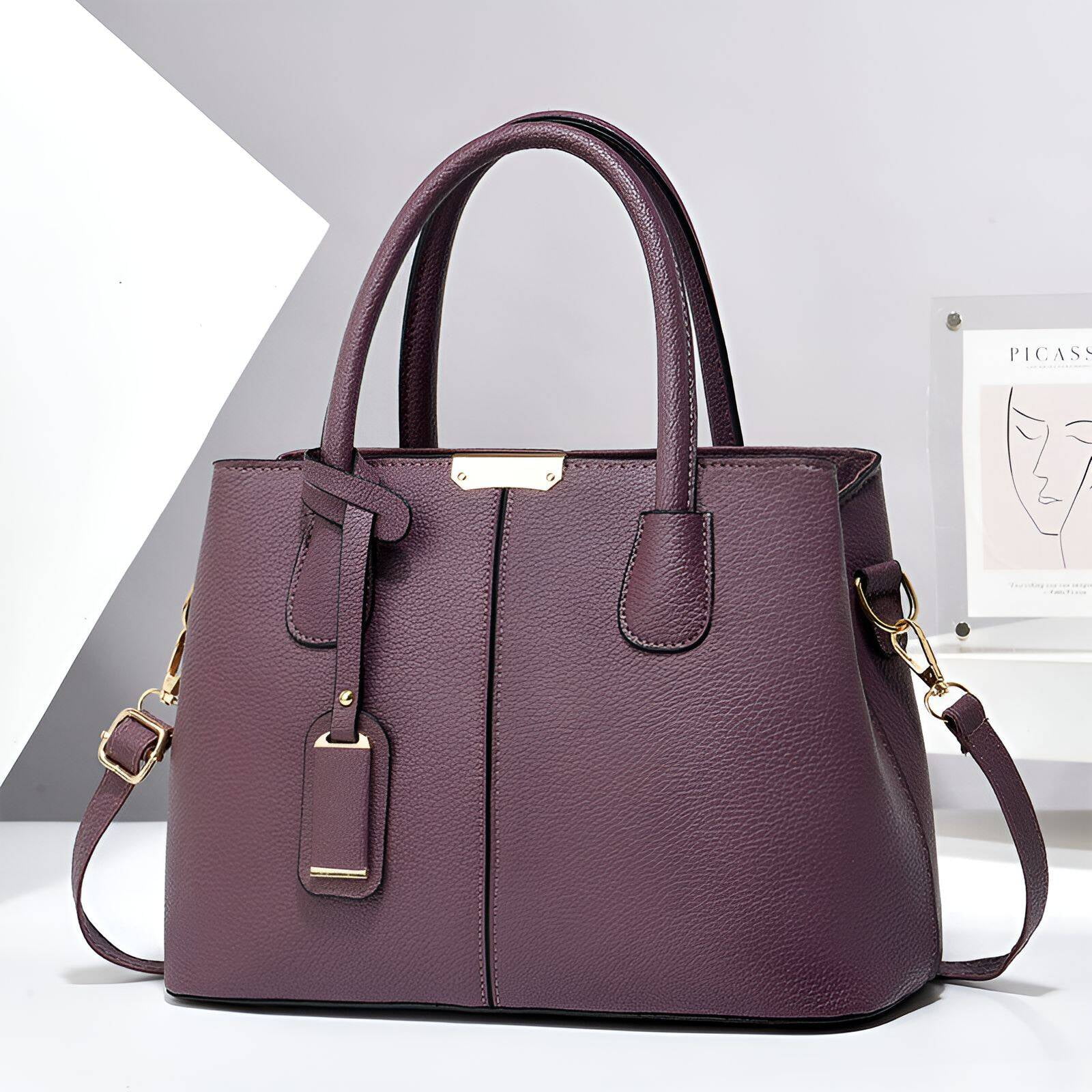 TELOLY Hand Bags for Women 2024 Clearance,Various Occasions Small Tote Bags for Women,Work Shopping Summer Purses for Women 2025,Red