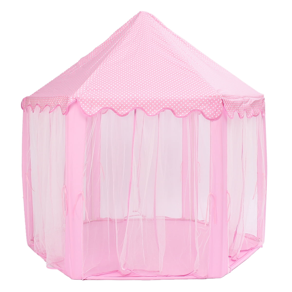 girls pink tent