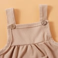 thumbnail image 4 of Aayomet Baby Bodysuit Winter Rompers Baby Boy Baby Girls' Romper Jumpsuit, 100% Organic Cotton One-Piece Coverall,Coffee 12-18 Months, 4 of 5