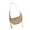 Khaki, variant on ZPAQI Unisex Nylon Dumpling Bags with Adjustable Zippered for Daily Use and Travel