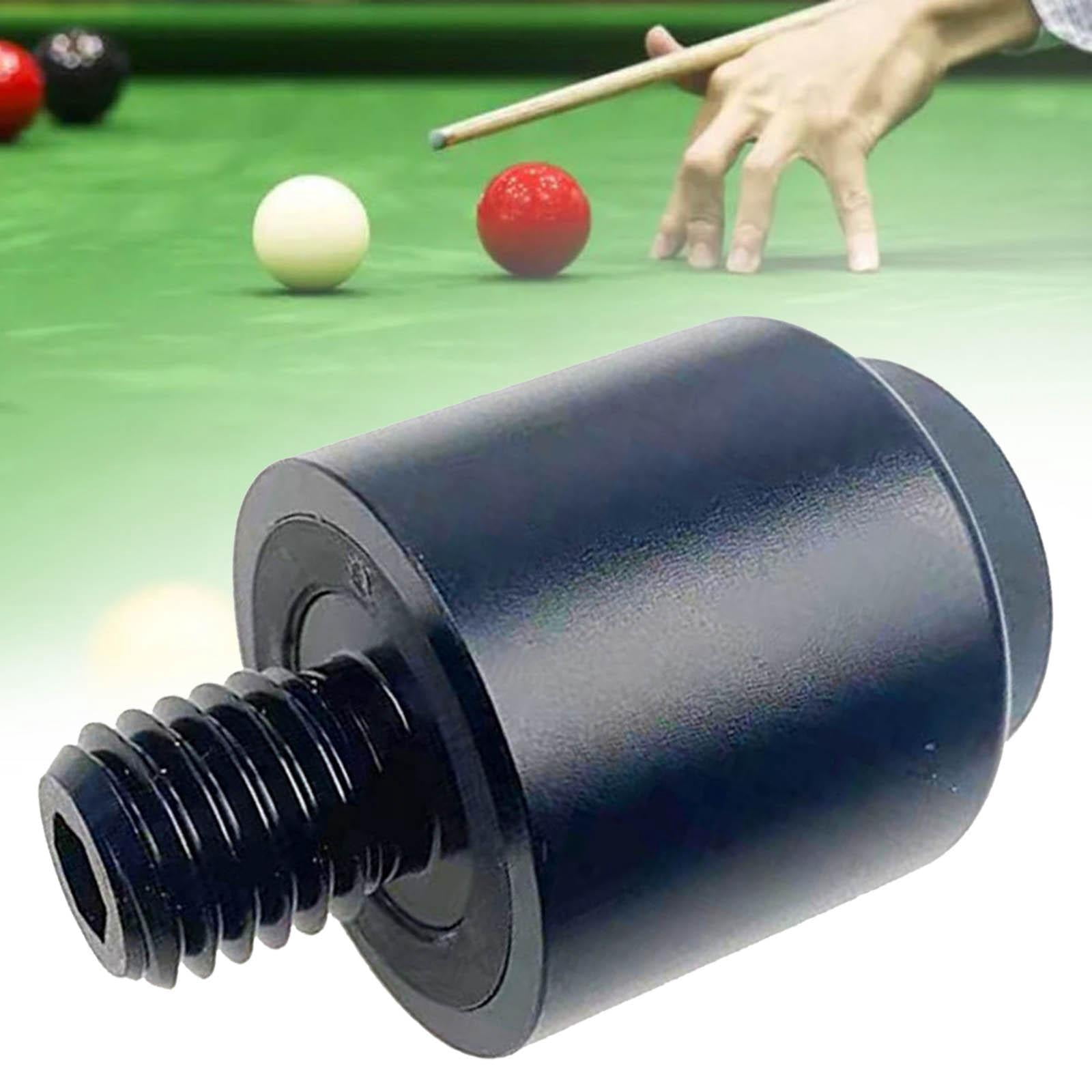 funtasica Pool Cue Extender Aluminum Alloy Billiards Pool Cue Extension Billiard Snookers Cue Extension for Adult Entertainment Athlete B