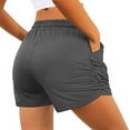 thumbnail image 7 of Augper Summer Shorts for Women Casual Loose Comfy Elastic Waist Yoga Athletic Short Pants Trendy Beach Shorts, 7 of 7