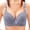 Purple, variant on Njagoc3 Women's Push up Bra Comfortable Padded Lace Floral Underwire Bralettes Full Coverage Lightly Lined Daily Bras