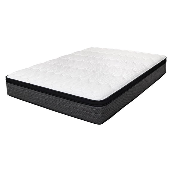 11" Queen Foam Plush Euro Top Hybrid Mattress
