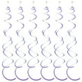 thumbnail image 5 of Guardoinrt 6pcs Hanging Garland Safe Ingredients Good Demonstrating Effect PVC Made Purple 2Set, 5 of 5
