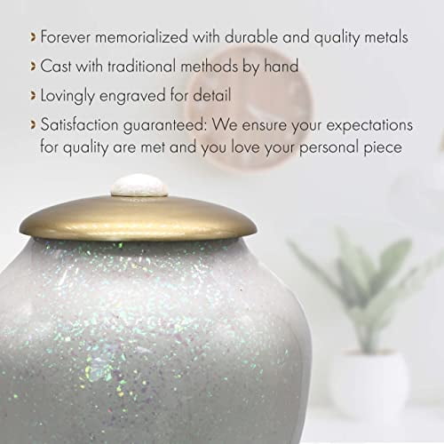 Prismatic Shimmering Light Sparkly Cremation Urns for Human Ashes Adult Urns for Cremation Ashes Urns for Adult Cremation Ashes Urns for Ashes Cremation Urns for Human Ashes Large