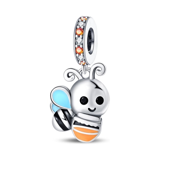 Bee PendantCharm, Compatible with Most Bracelet, Charm for Bracelet