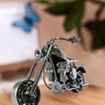 thumbnail image 5 of Exquisite Metal Motorcycle Ornament - Vintage Copper Alloy Figurine for Living Room, Bedroom, and Desktop Decoration, Perfect for Motorcycle Enthusiasts, 15x10x6cm, 5 of 6