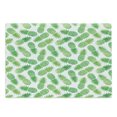 thumbnail image 1 of Pineapple Cutting Board, Ombre Watercolor Scattered Pineapples in Different Directions on Plain Pattern, Decorative Tempered Glass Cutting and Serving Board, Large Size, Green White, by Ambesonne, 1 of 1