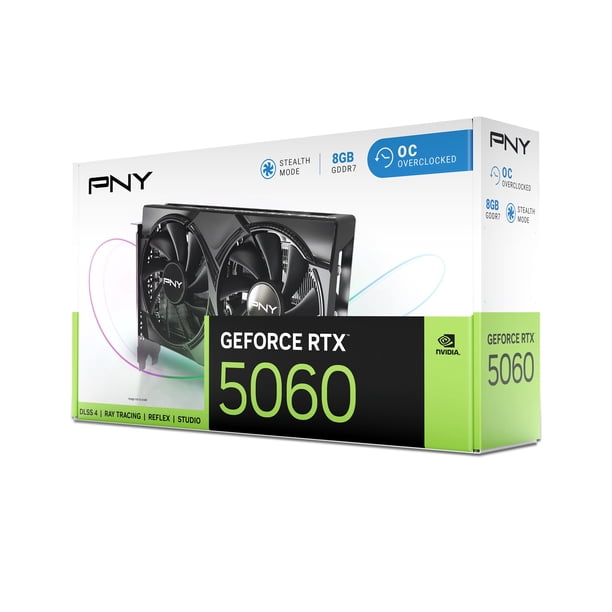 PNY RTX 5060 OC 8GB | Graphics cards for IT suppliers - Walmart