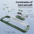 thumbnail image 5 of Tough Shield Snap-on Transparent Case with Ring Grip for iPhone 15 Pro Max - Green, 5 of 5