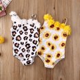 thumbnail image 3 of Xingqing Maillot de Bain une Pièce pour Bébé Fille Léopard Print Off Shoulder Maillots de Bain, 3 of 8