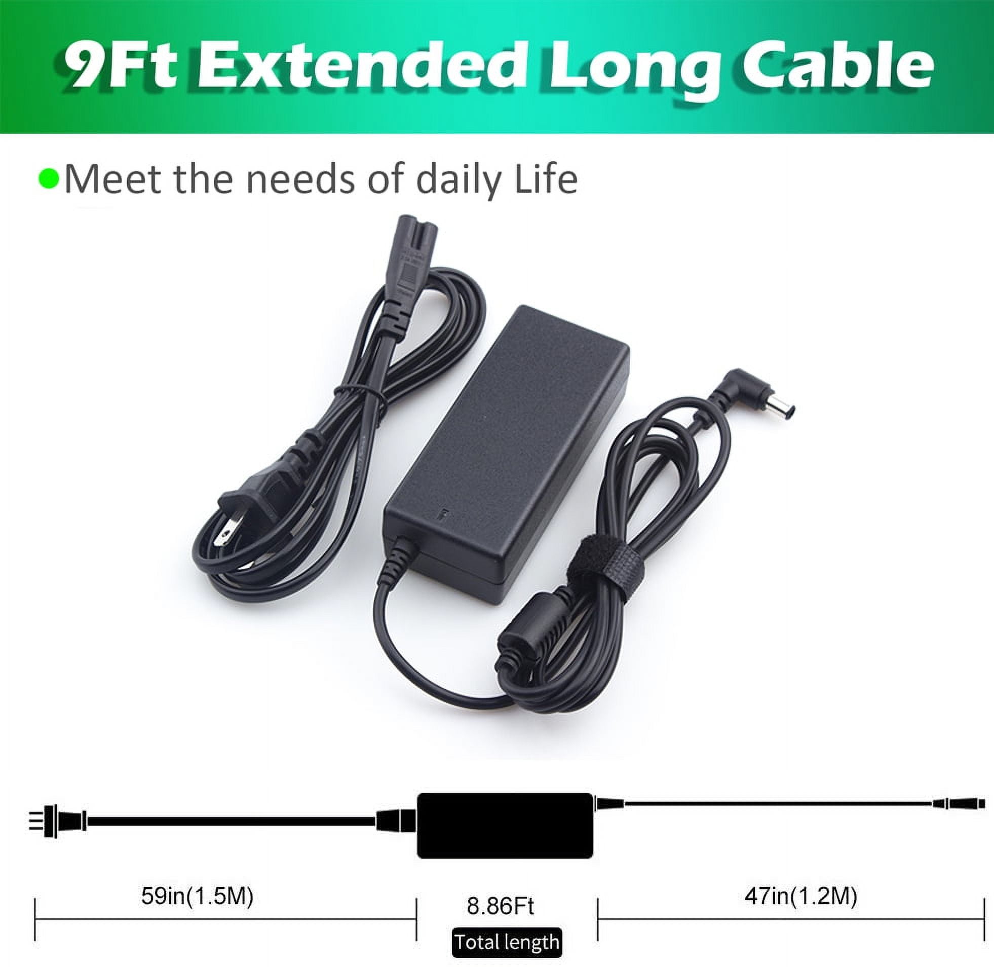 14V For Samsung Monitor DC Adapter Power Cord 56W 4A for Samsung SyncMaster 15" 17" 18" 19" 20" 22" 23" 24" 27" 32" LTM1555 SYNCM170T LT24C550ND Screen LED LCD TFT Monitor TV Charger Tip 6.0x4.4mm