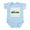Sky Blue, variant on CafePress - Its Better On Torch Lake, Mic Infant Bodysuit - Baby Light Bodysuit, Size Newborn - 24 Months