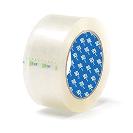 3'' x 110 yds 24 Rolls Per Case Clear LUX Packing Tape