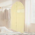 thumbnail image 5 of Unique Bargains 3 Pcs Dustproof Visual Garment Bag for Closet Beige 39.37"x23.62", 5 of 6