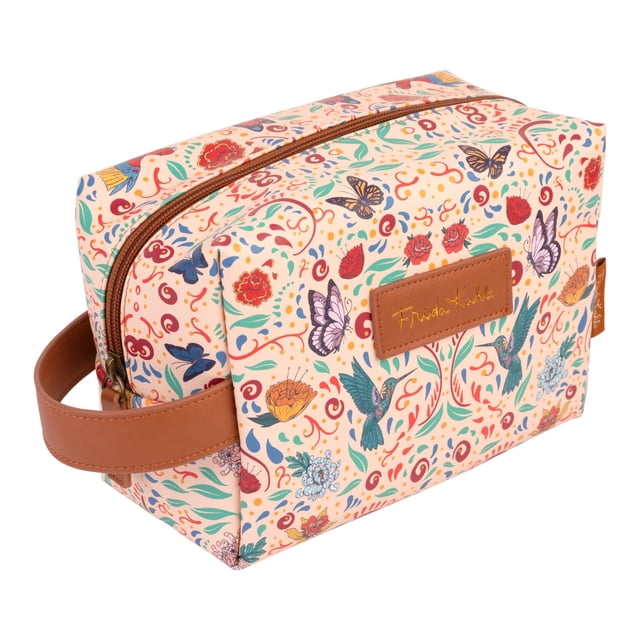 Estuche cosmético Grupo Erik Frida Kahlo Flower impermeable PU