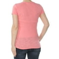 thumbnail image 2 of MAISON JULES $26 Womens New 1408 Pink Graphic T Shirt S B+B, 2 of 2