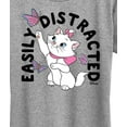 thumbnail image 3 of Disney - The Aristocats - Easily Distracted - Women's Short Sleeve Graphic T-Shirt, 3 of 5