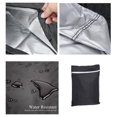 thumbnail image 3 of Cubierta para muebles de jardín, cubierta de lona impermeable 420D para mesa/muebles, impermeable, anti-UV, polvo, envejecimiento, desgarro (negro) Sailing Electrónica, 3 of 5