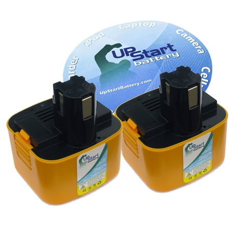 

2-Pack UpStart Battery National EZ6605N22KN Battery - Replacement National 12V Battery (3500mAh NI-MH)