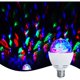 thumbnail image 1 of Lámpara LED para fiesta, bombilla LED multicolor de 3 W con rotación automática, efecto de luz de discoteca, apta para todas las lámparas con casquillo E27, color blanco, 1 of 5