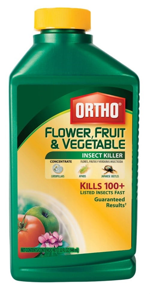 Ortho Flower, Fruit and Vegetable Insect Killer Concentrate, 32 oz