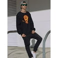 thumbnail image 2 of Lion On Fire Sweatshirt Men -Image by Shutterstock, Male 4X-Large, 2 of 4
