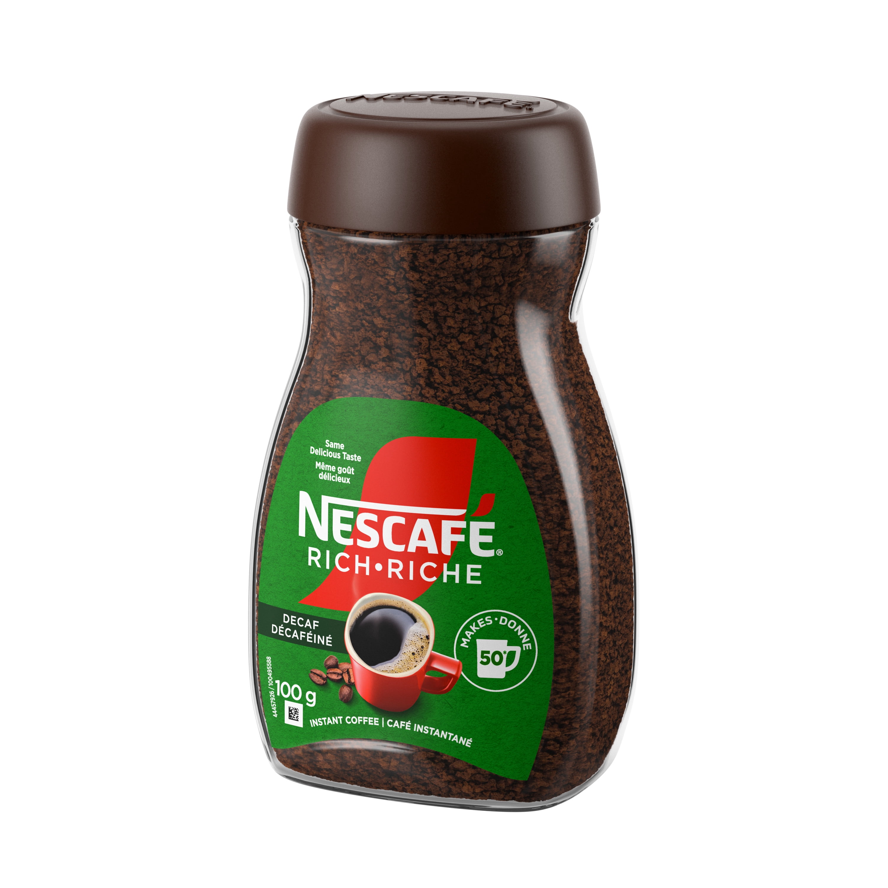 NESCAFE Rich Decaffeinated Instant Coffee, Just Add Hot Water