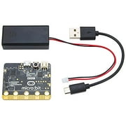 Bbc Micro:bit V2.1 Go Kit - Includes Micro:bit Board, Microusb Cable, And Battery Pack