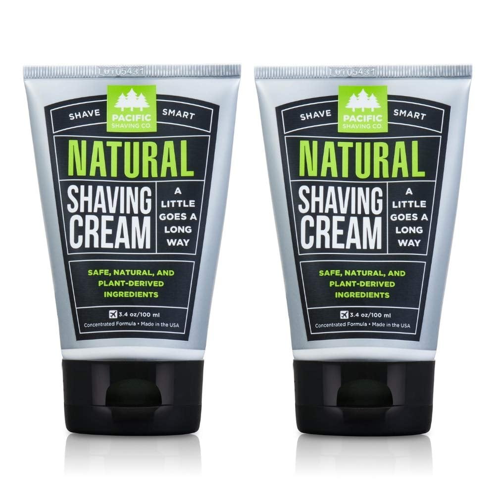 Pacific Shaving Company Natural Shaving Cream Safe, Natural, and