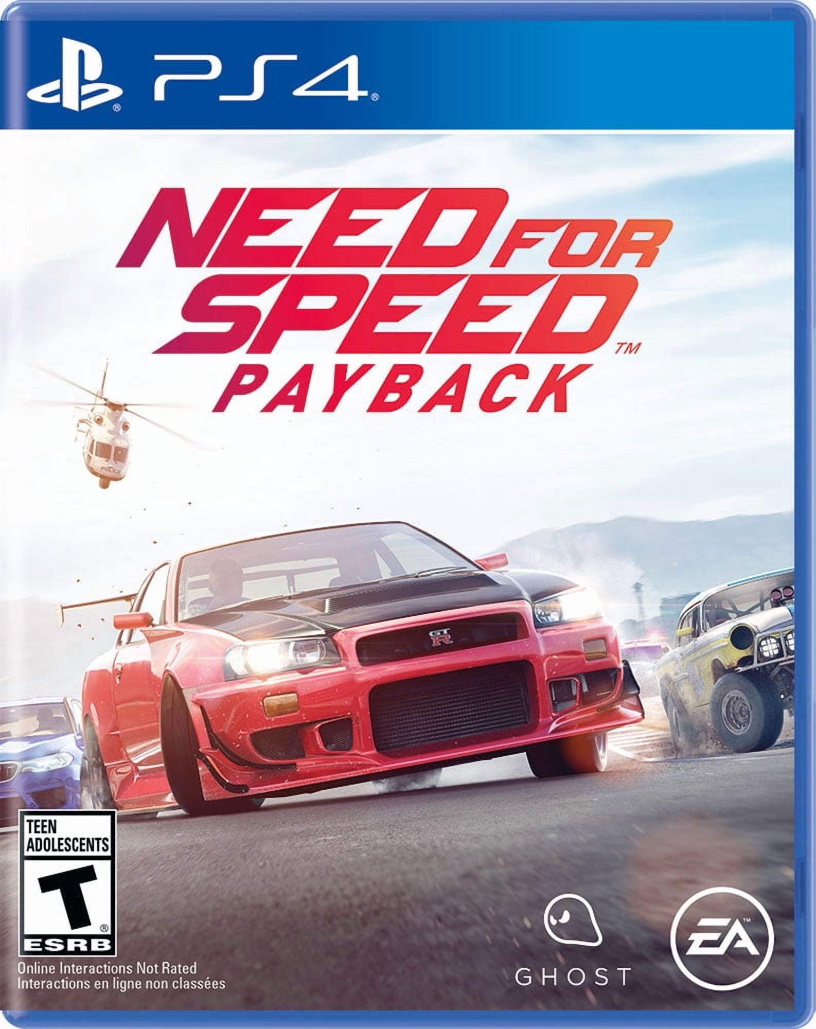 Need for Speed Payback PS4 - Video Game - Walmart.com