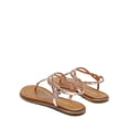 thumbnail image 4 of Sandalia DREAM PAIRS SDFS2406W Dorado Rosa Metálico Talle 10, 4 of 7