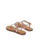 thumbnail image 4 of Sandalia DREAM PAIRS metálica en oro rosa con tira en T talla 11, 4 of 7