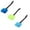 Blue+Green+Sky Blue, variant on ZOURIH Car Windshield Cleaning Tool, Microfiber Window Cleaner with Long Handle, Auto Glass Wiper Cleaning Kit, Car Accessories,
