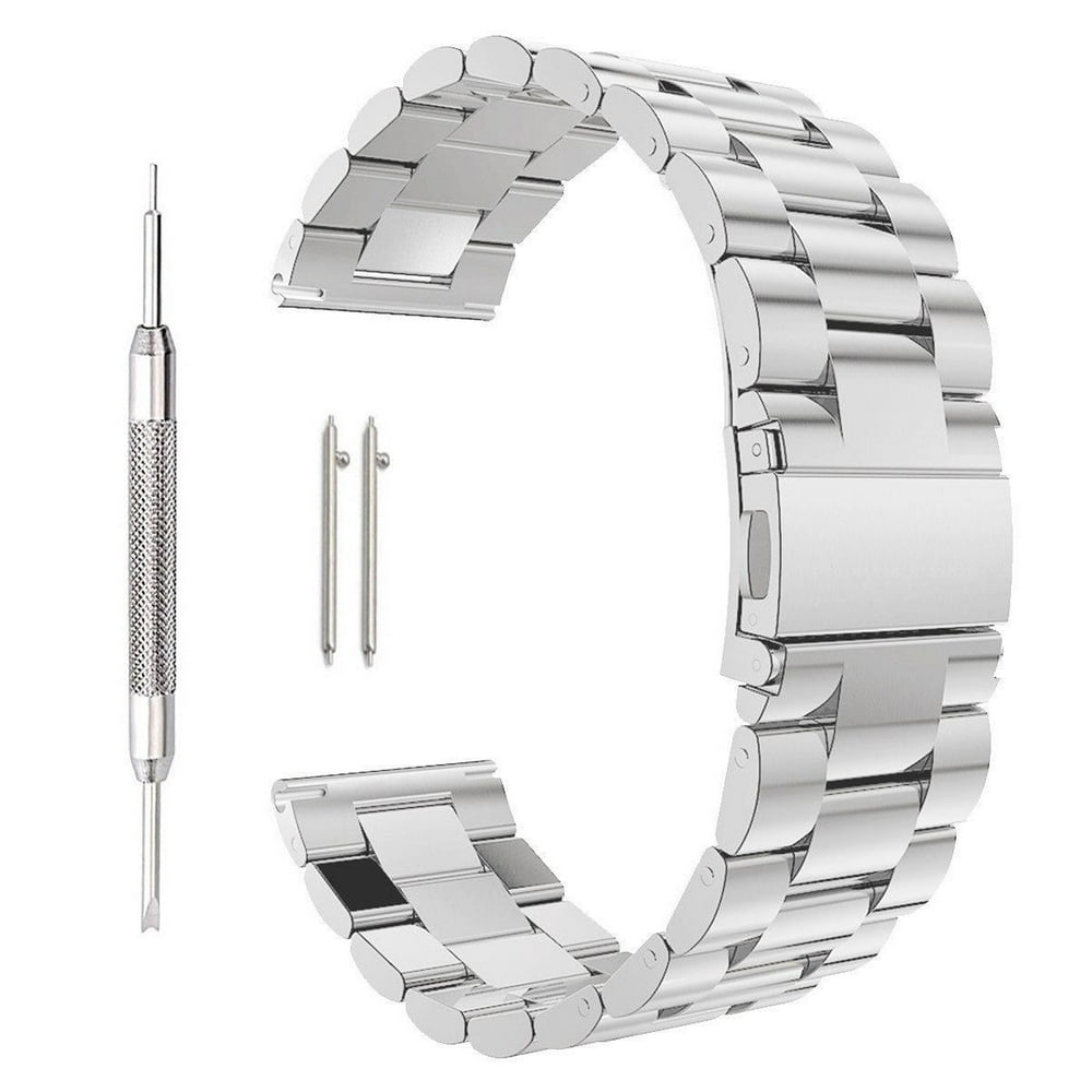 Mignova Stainless Steel Metal Watch Band Replacement, Quick Release